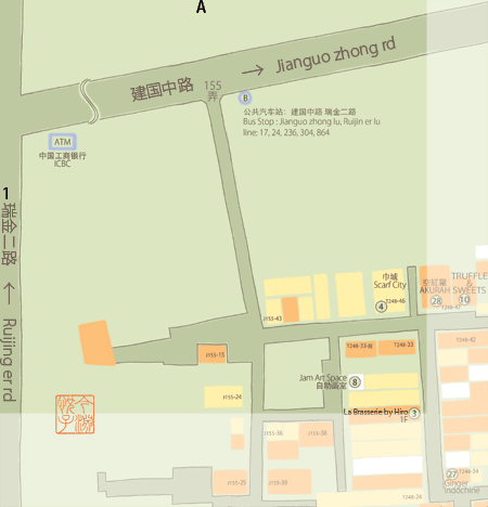 田子坊地図 地图 Tianzifang map by 喜悦満面 in 上海 | zone A1